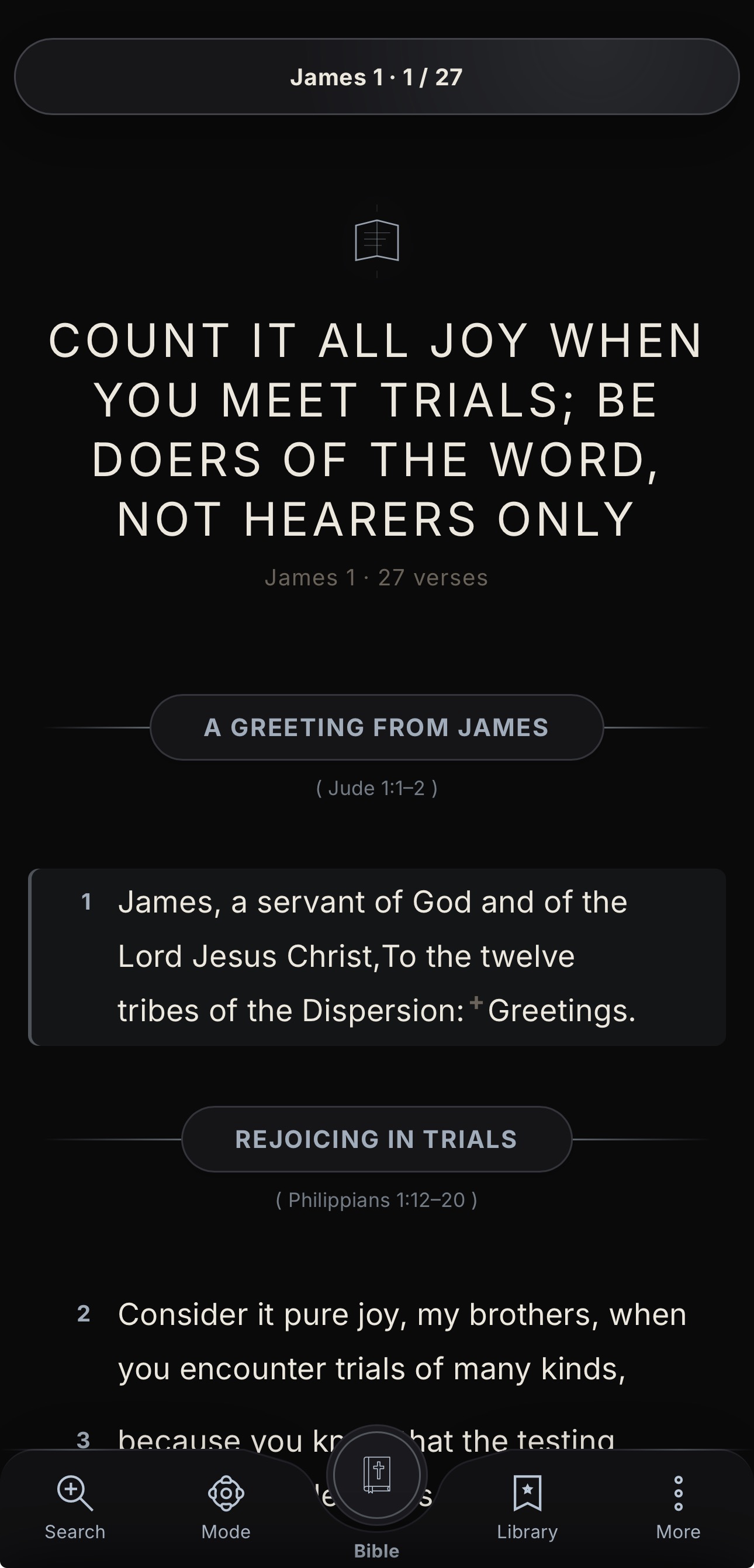 Modern Floating Reader View